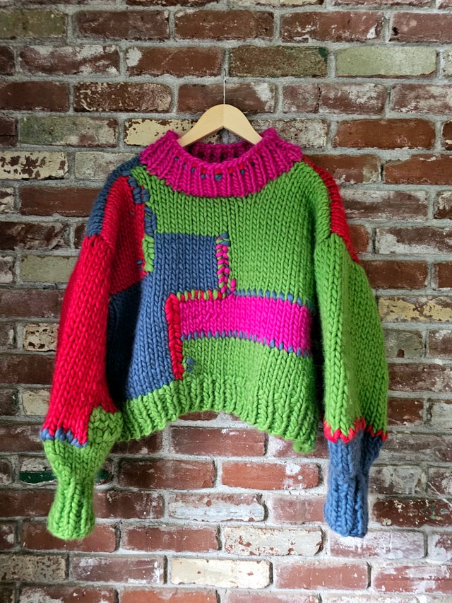 Hand Knit & Crocheted Pieces | Two Howling Labs Studio